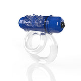 Screaming O 4b - Double O Super Powered Vibrating Double Ring - Blueberry