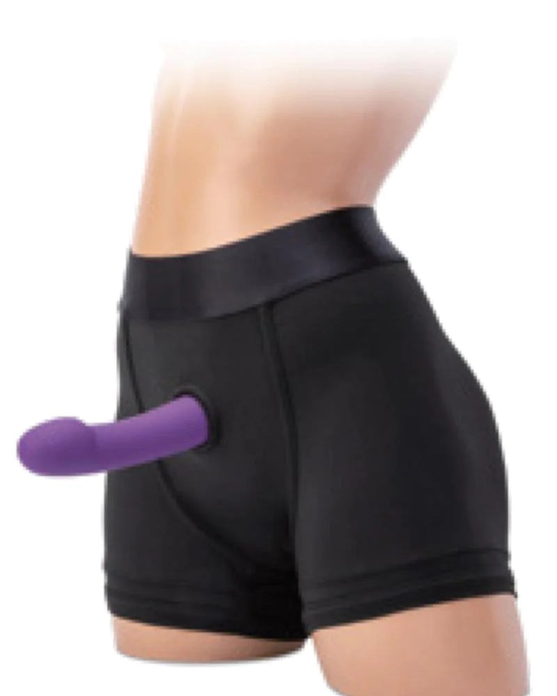 "Soft Packing Boxer Brief - Large - Black X-WS3004-L"