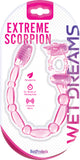 "Super Xtreme Vibe Scorpion With Dual Stinger Anal Vibe - Magenta HTP2298"