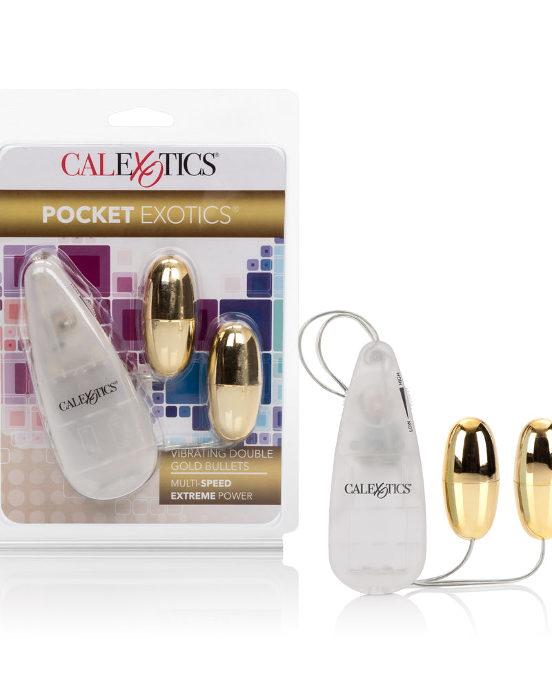 "Pocket Exotics Double Gold Bullet SE1104072"