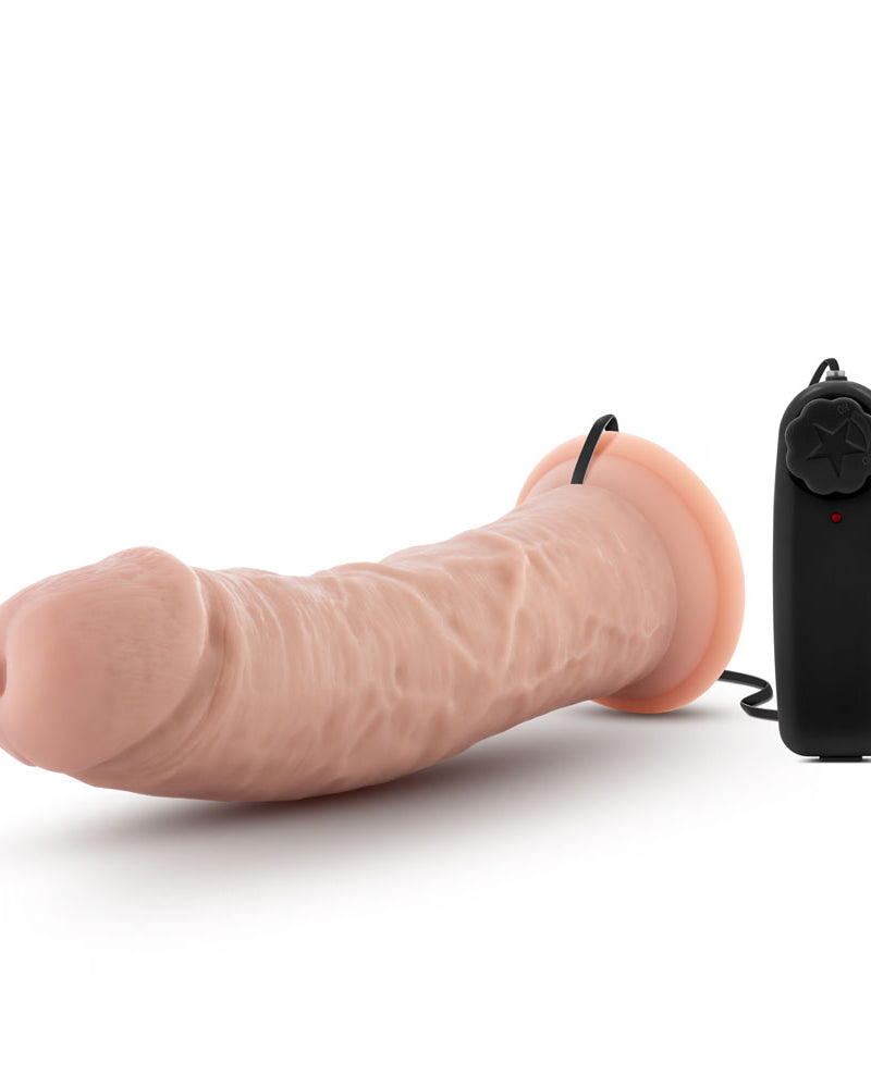 Dr. Skin - Dr. Joe - 8 Inch Vibrating Cock With Suction Cup - Vanilla