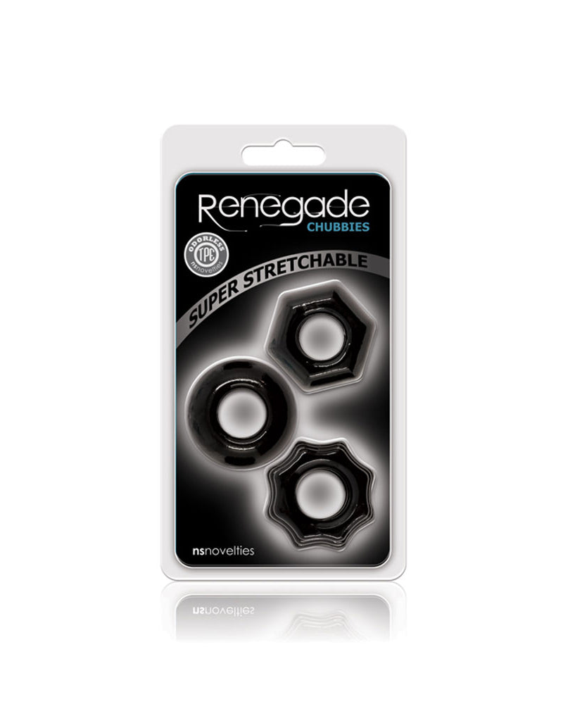 "Renegade - Chubbies - Black NSN1111-13"