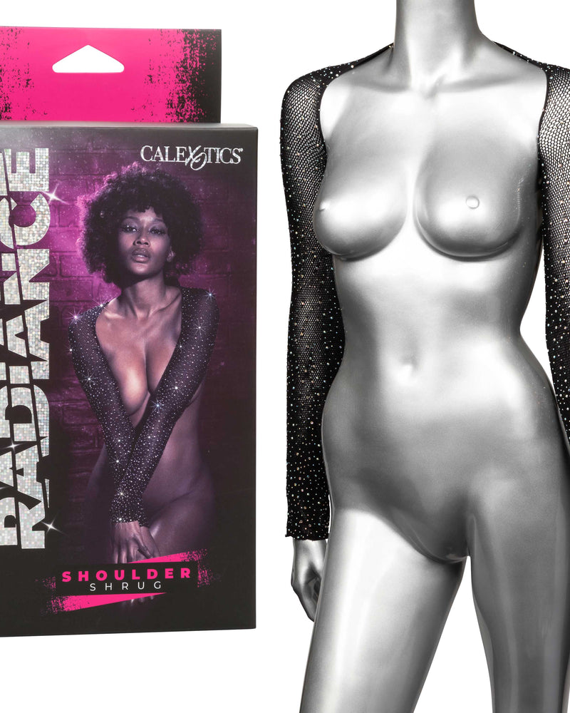 "Radiance Shoulder Shrug - Black SE3000553"