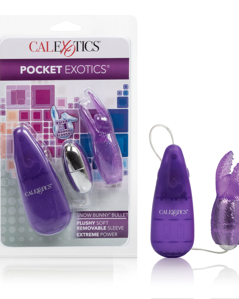 "Pocket Exotics Snow Bunny Bullet - Purple SE1108602"