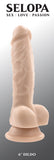 6 Inch Dildo - Light