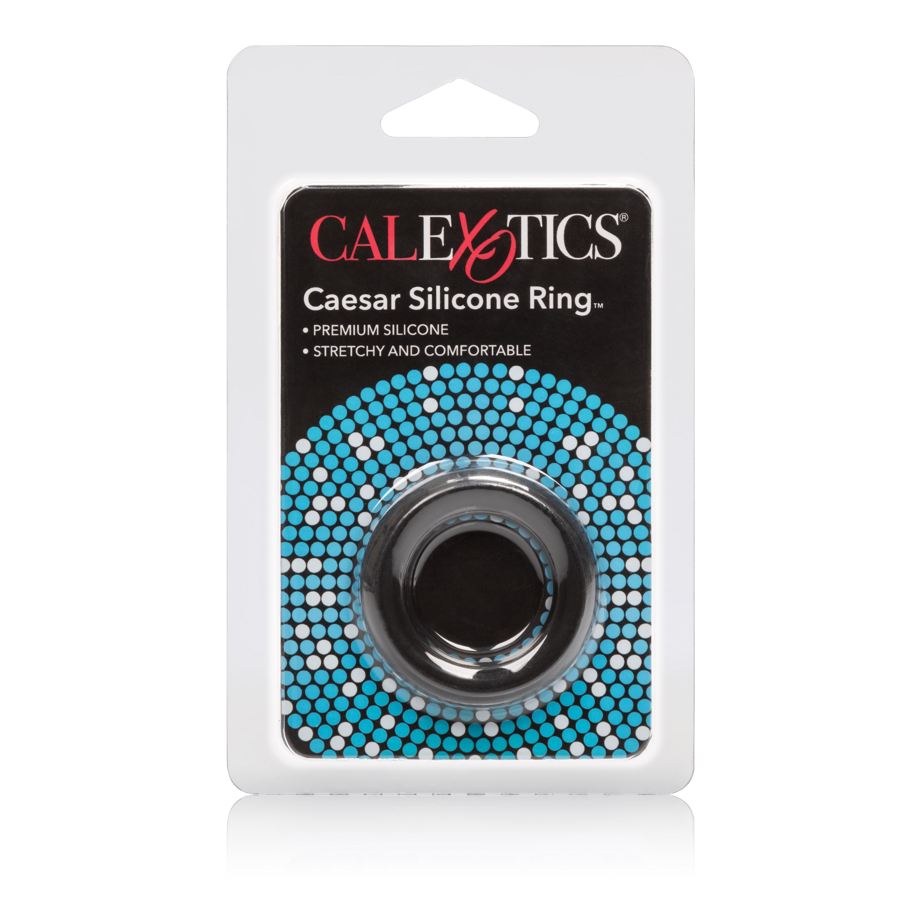 Caesar Silicone Ring - Black