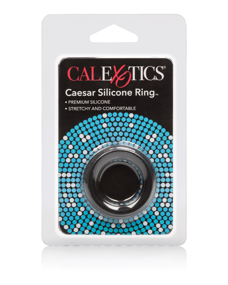 Caesar Silicone Ring - Black