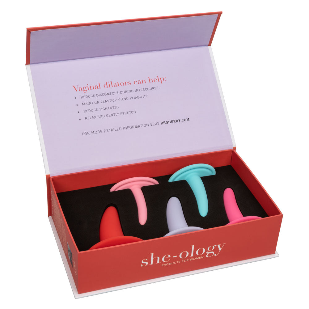 "She-Ology 5-Piece Wearable Vaginal Dilator Set SE1338303"