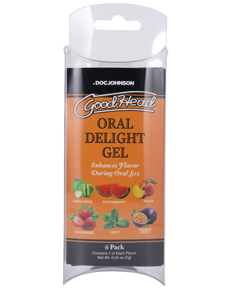 Goodhead - Oral Delight Gel - 6 Pack - 0.24 Oz
