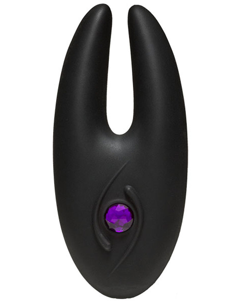 Body Bling - Clit Cuddler Mini-Vibe in Second Skin Silicone - Purple