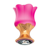 "Goddess Diamond Bloom Massager - Fushcia NW3208"