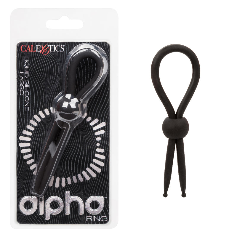 "Alpha Liquid Silicone Lasso - Black SE1492262"