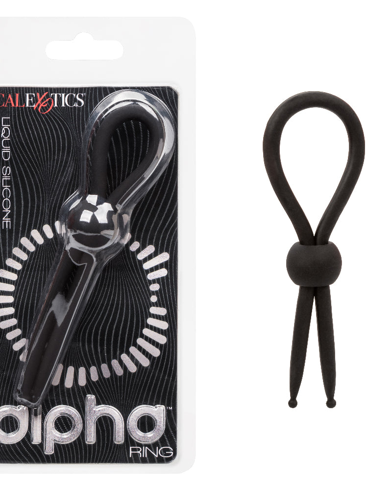 "Alpha Liquid Silicone Lasso - Black SE1492262"