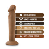 Dr. Skin - Dr. Small - 6 Inch Dildo - Mocha