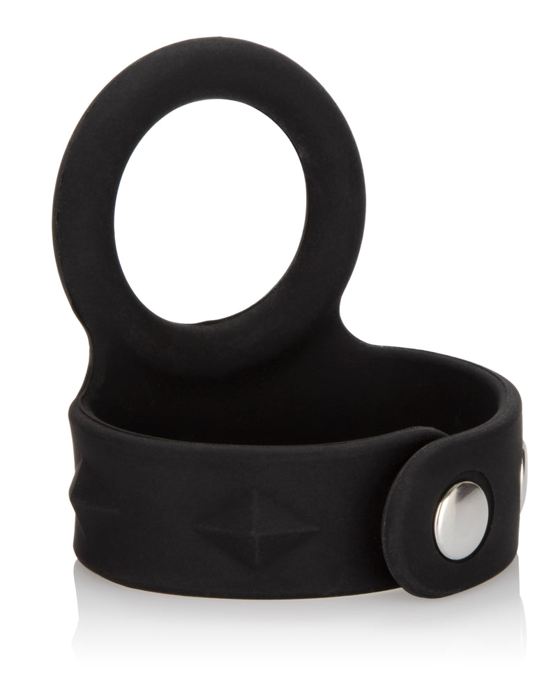 Silicone Tri-Snap Scrotum Support Ring - Large