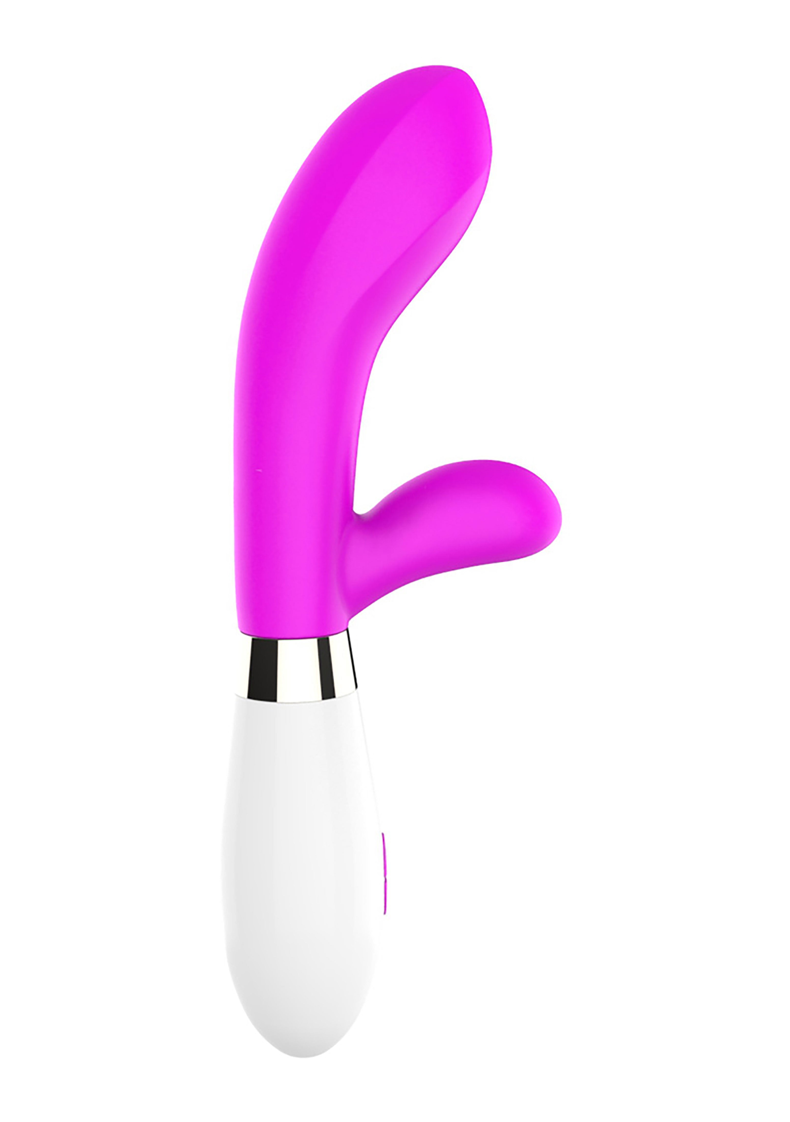 Achilles - Ultra Soft Silicone - 10 Speeds - Fuchsia