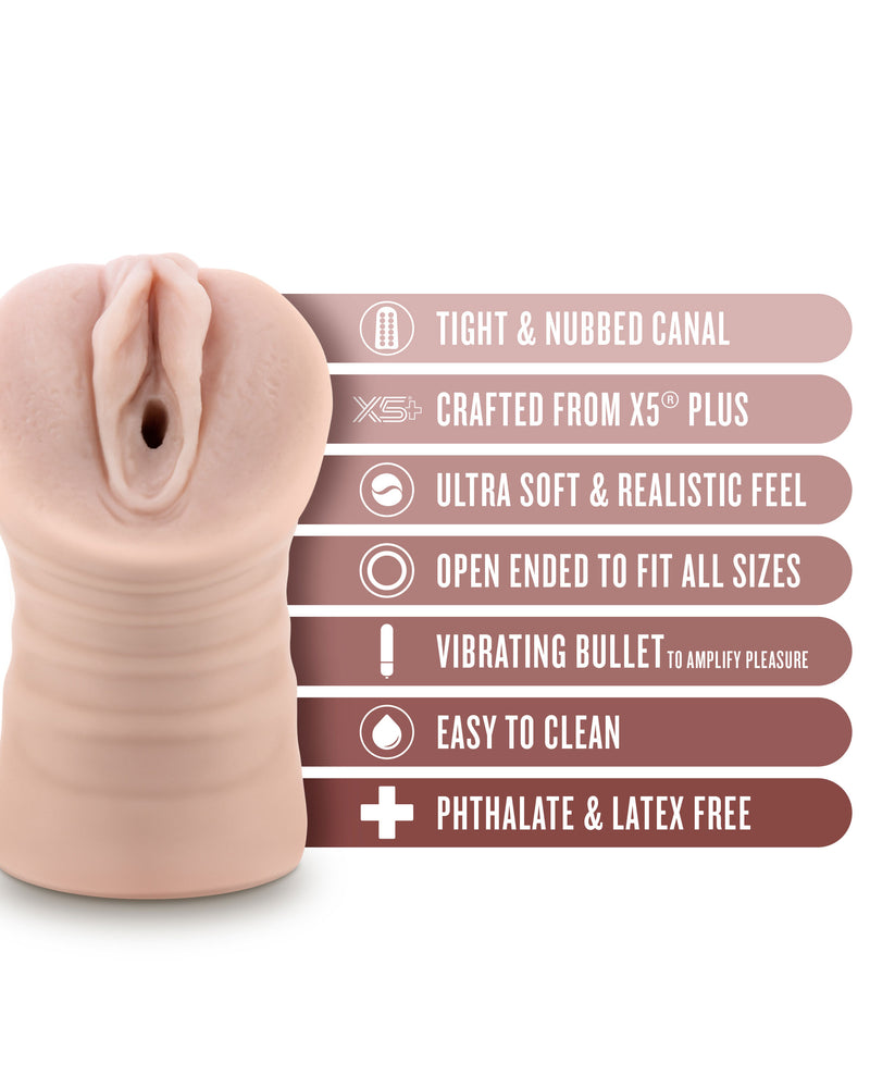"Enlust - Ayumi - Vibrating Stroker - Beige BL-73413"