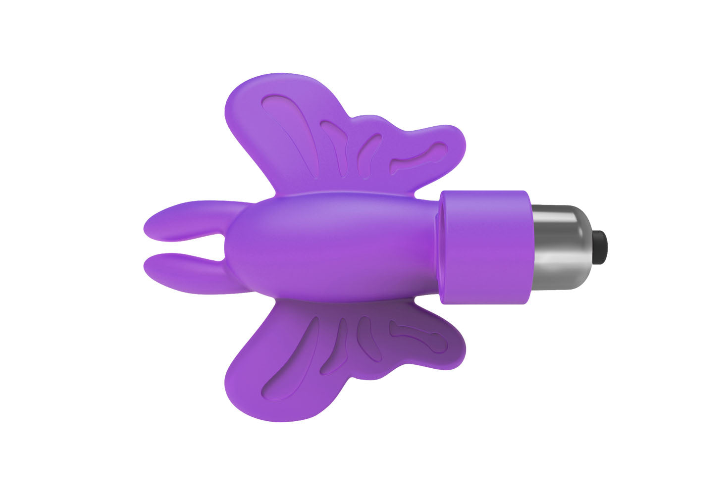 "The 9's Flirt Finger Butterfly Finger Vibrator - Purple ICB2671-2"