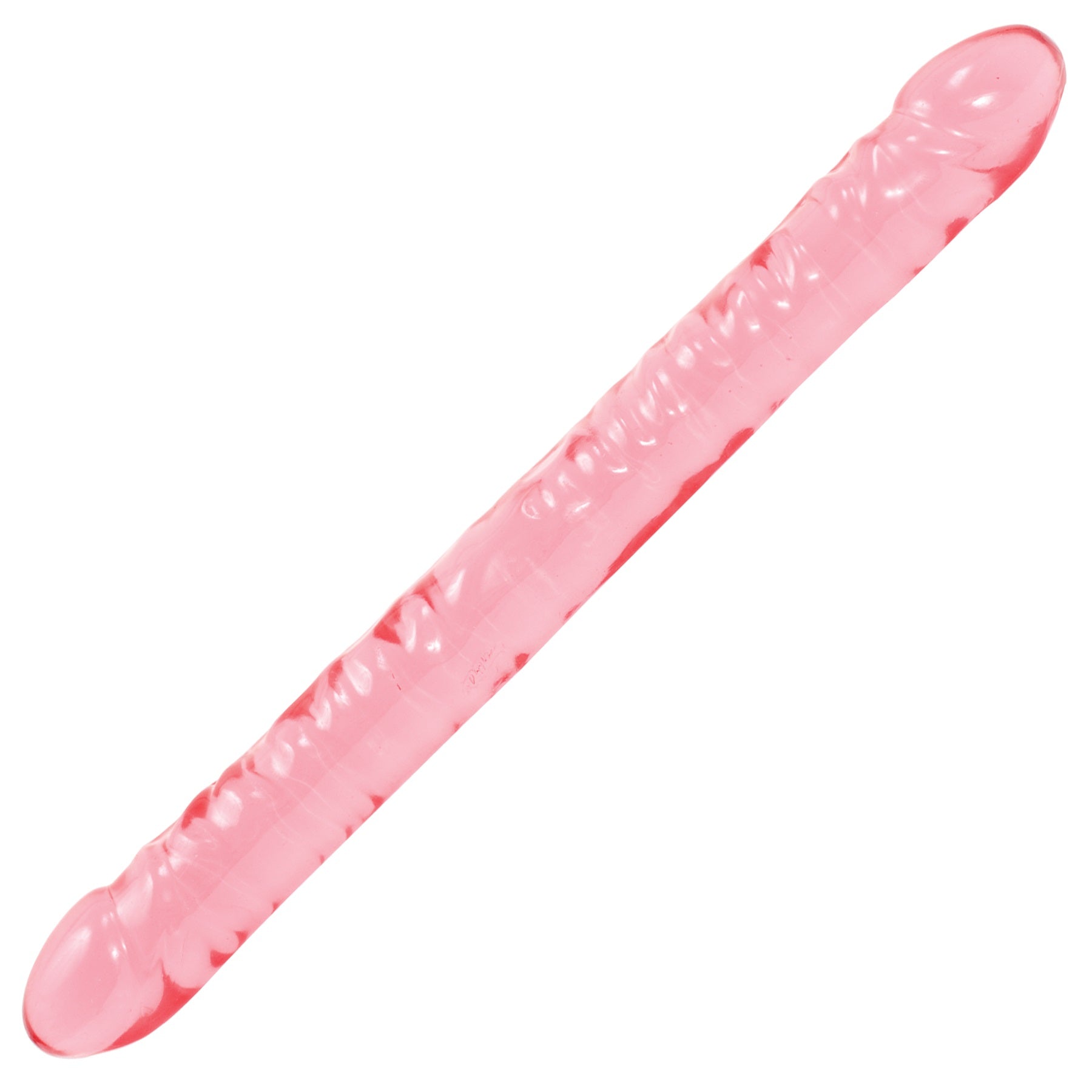 "Crystal Jellies 18 Inch Double Dong - Pink DJ0287-03"