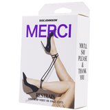 "Merci - Restrain - 6mm Hemp Wrist or Ankle Cuffs - Black DJ2404-62-BX"