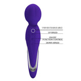 "Walter Super Soft Silicone Wand - Violet BI-014622-3"