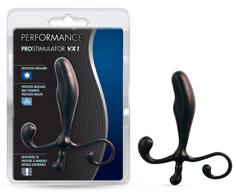 "Vx1 Prostimulator Prostate Massager - Black BL-40095"