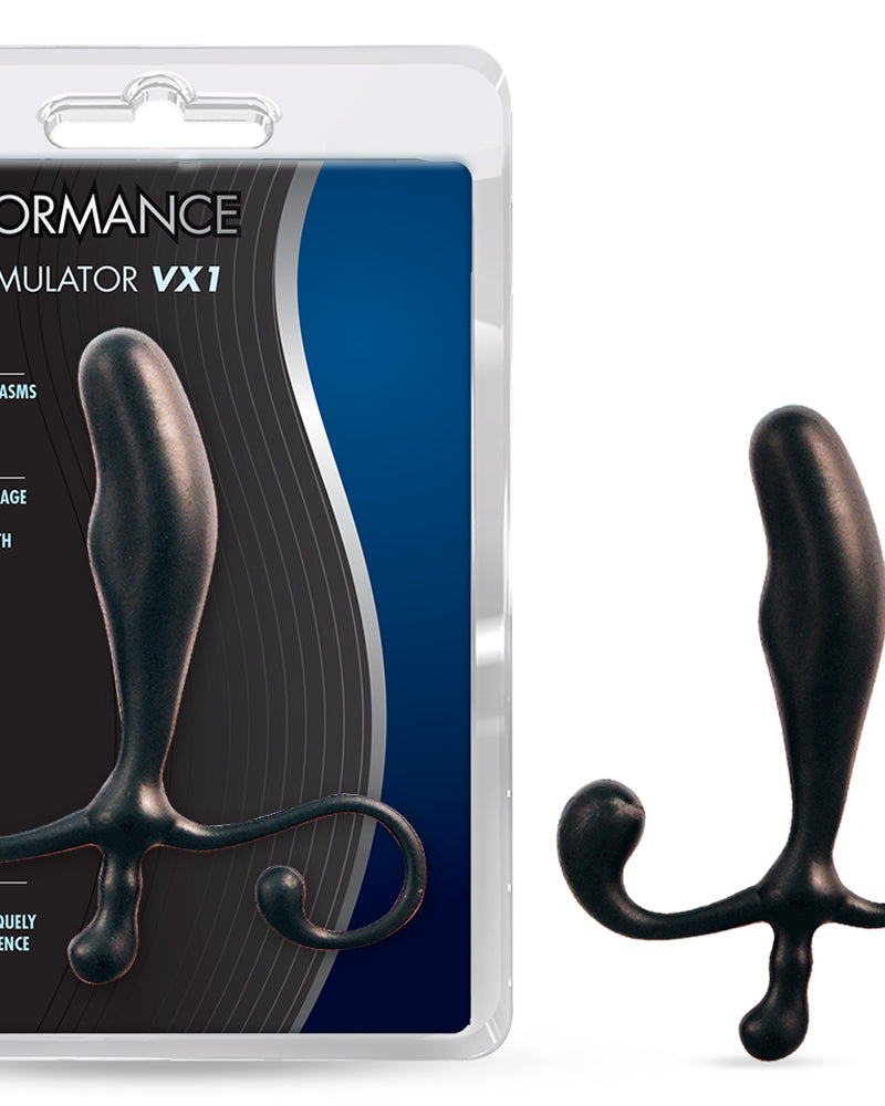 "Vx1 Prostimulator Prostate Massager - Black BL-40095"