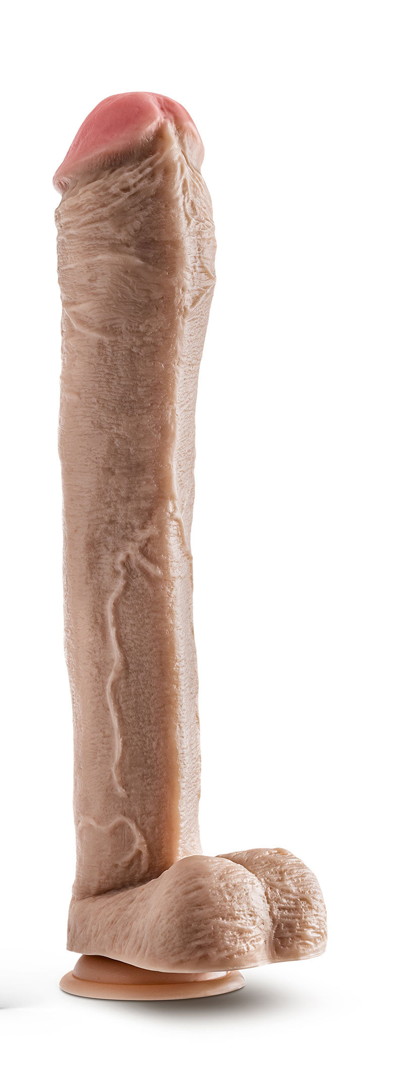 Dr. Skin - Mr. Ed - 13 Inch Dildo With Balls - Beige