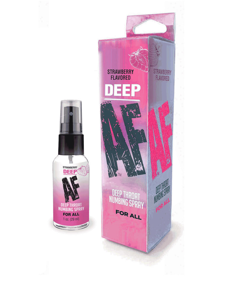 "Deep Af Numbing Throat Spray 1 Oz - Strawberry LG-BT615"