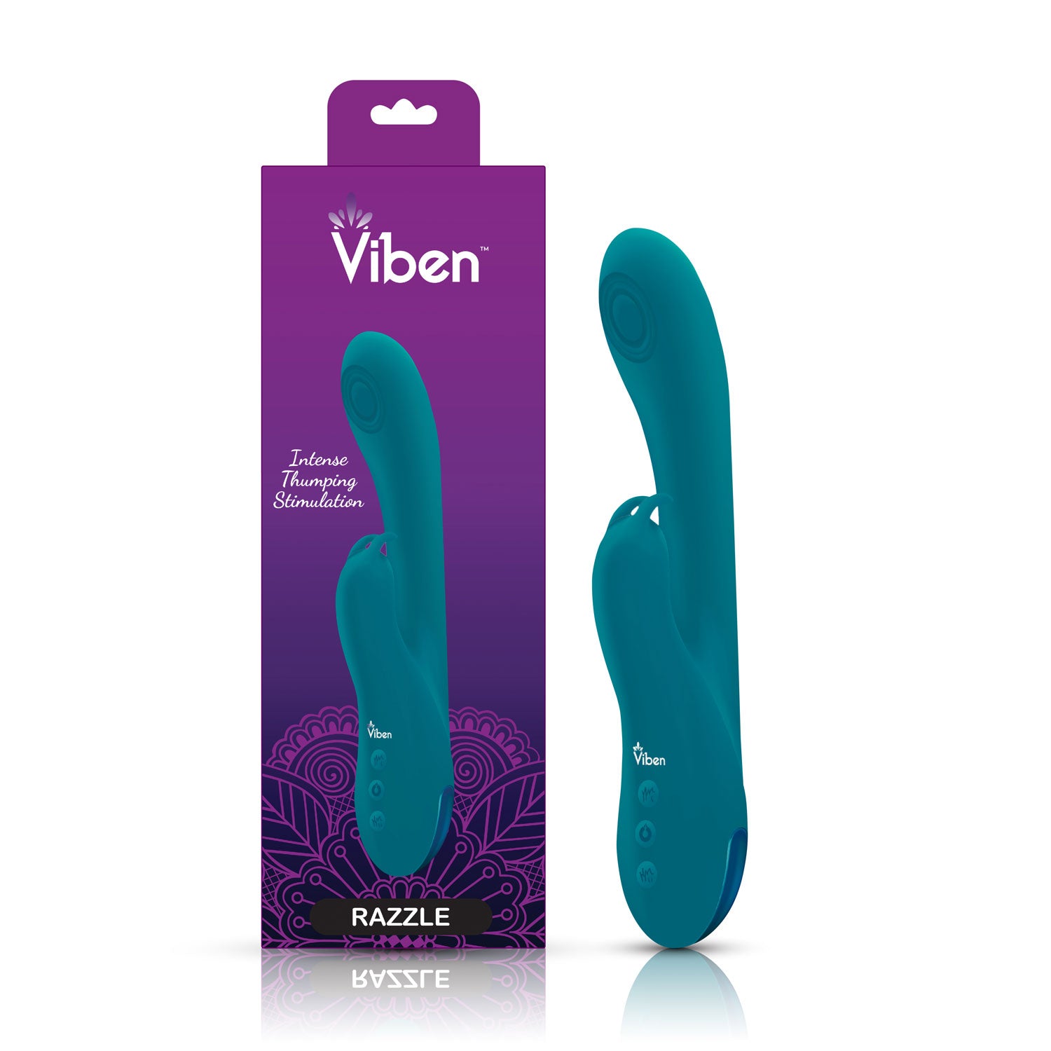 Razzle - Ocean - Rechargeable Thumping G-Spot Rabbit