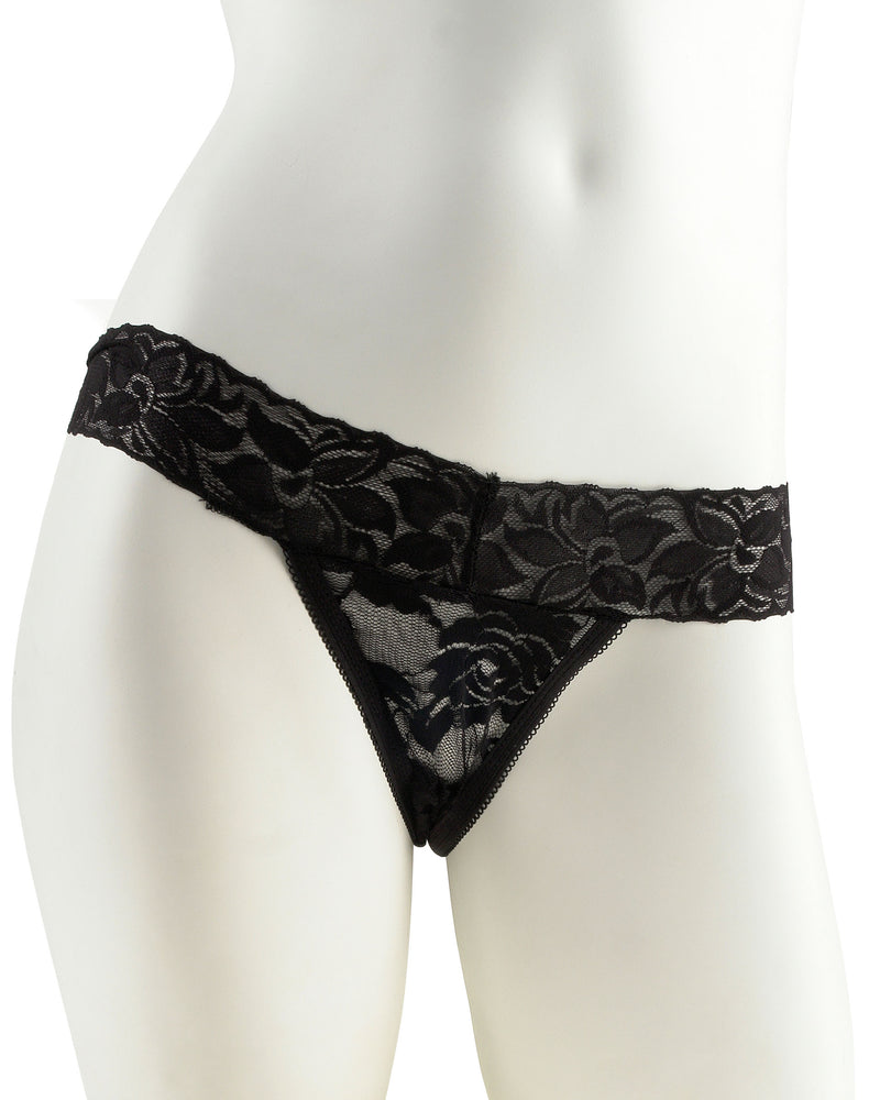 Fetish Fantasy Series Hanky Spank Me Vibrating Panties - Black