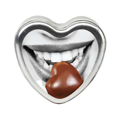 "Edible Heart Candle- Chocolate - 4 Oz. EB-HSCK005"