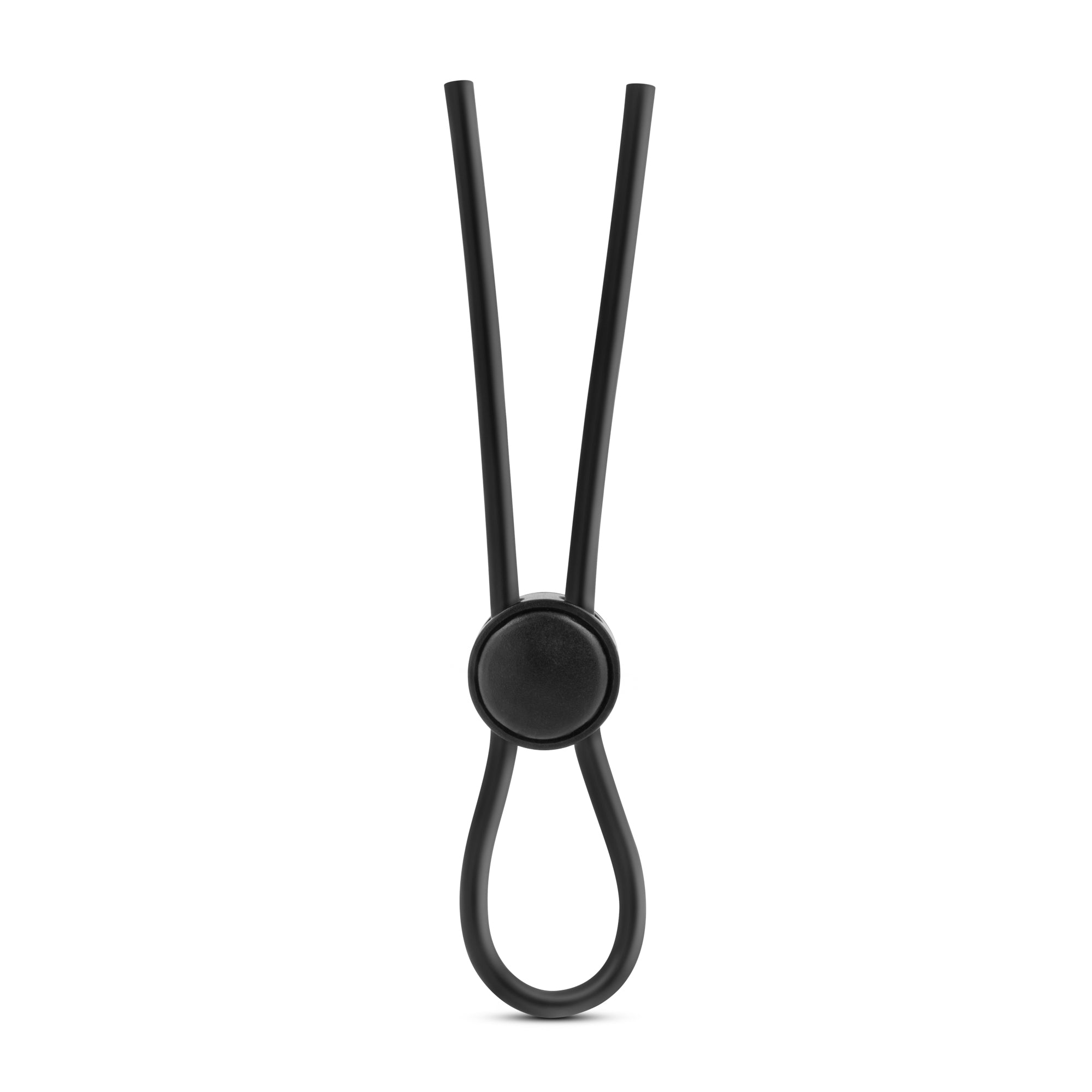 "Stay Hard - Silicone Loop Cock Ring - Black BL-31095"