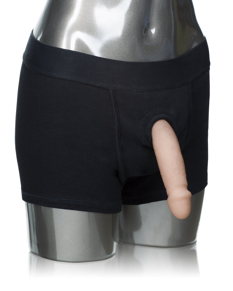 Packer Gear Boxer Brief Harness - Medium/large - Black