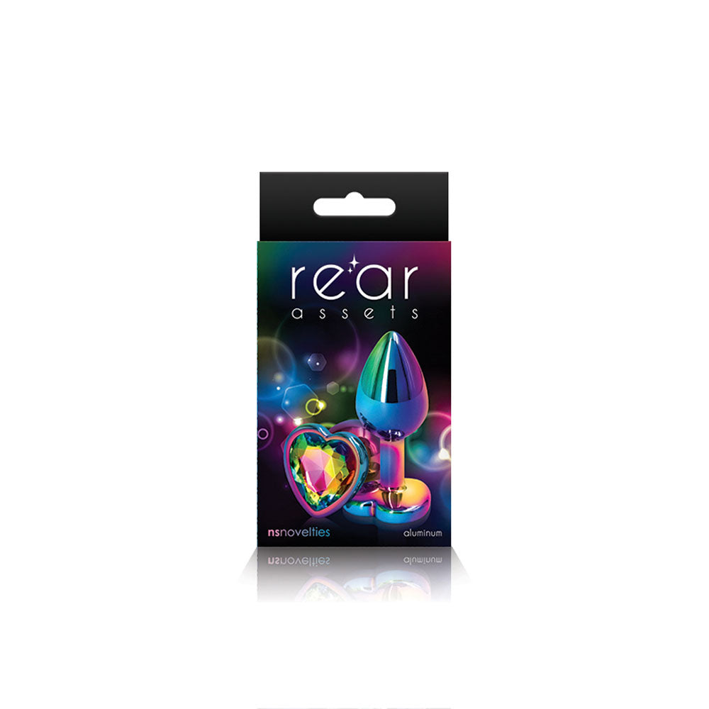 "Rear Assets - Multicolor Heart - Medium - Rainbow NSN0962-29"