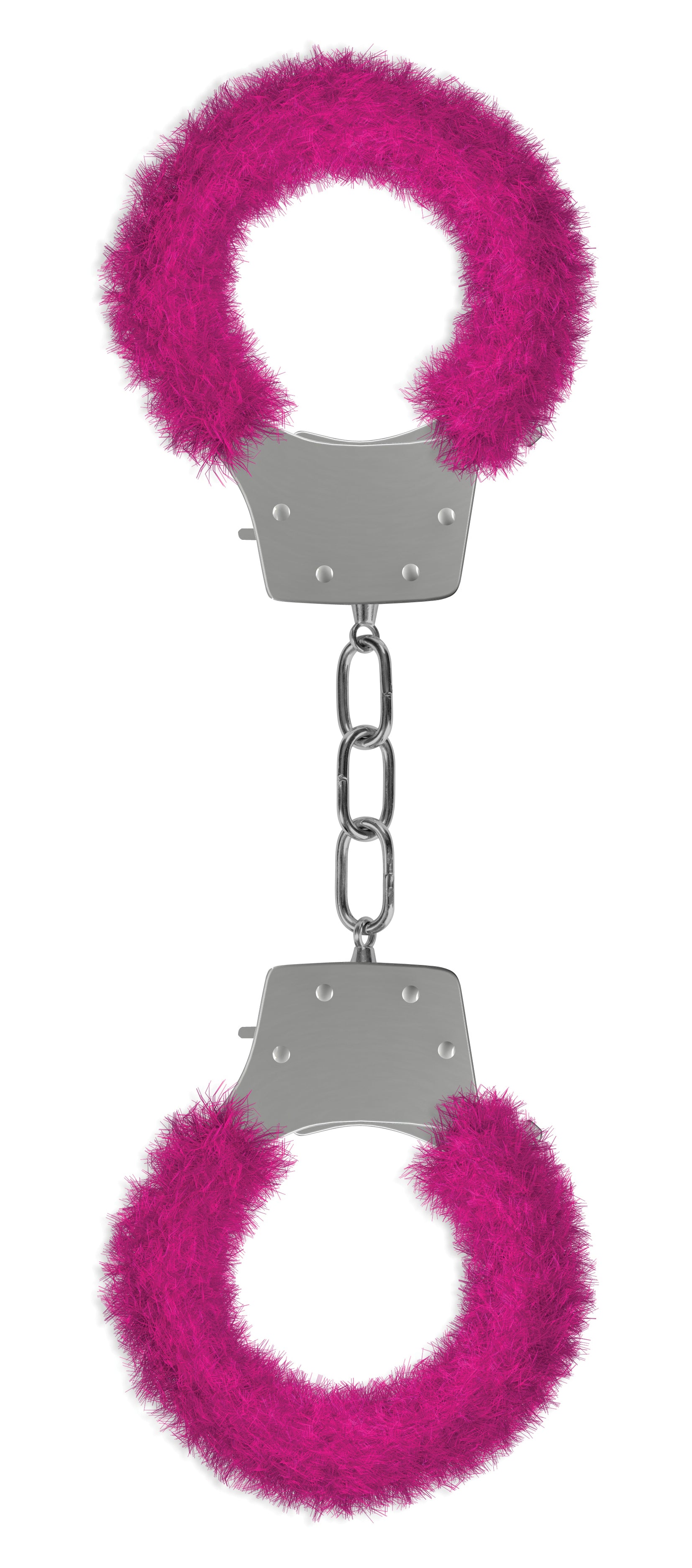 "Pleasure Furry Handcuffs - Pink OU-OU004PNK"