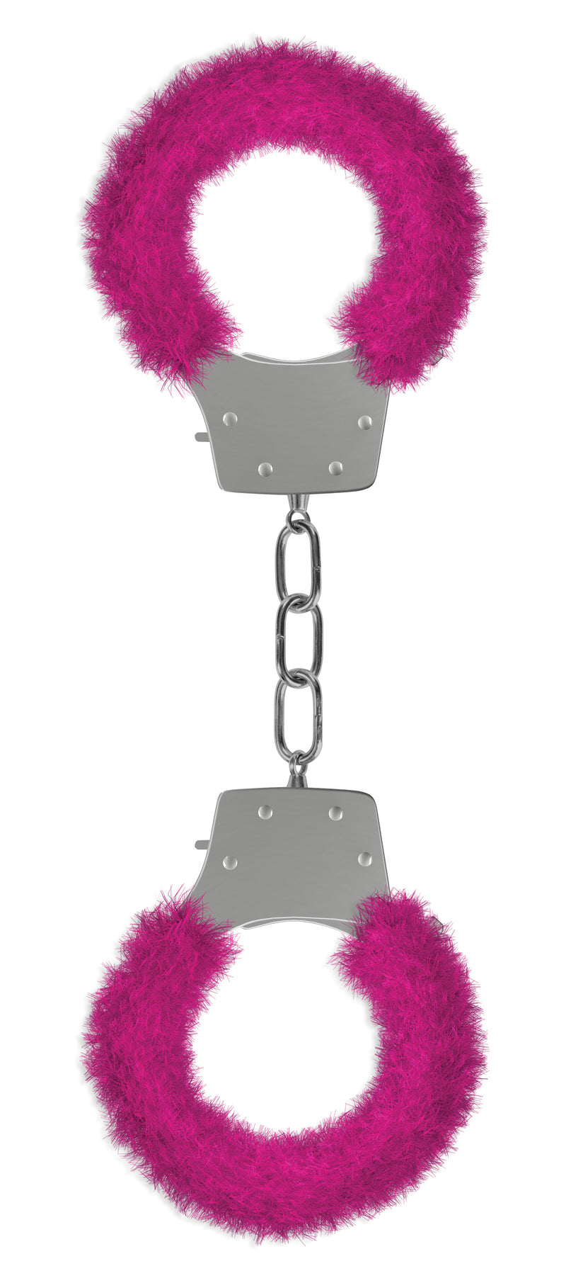 "Pleasure Furry Handcuffs - Pink OU-OU004PNK"