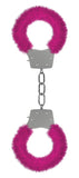 "Pleasure Furry Handcuffs - Pink OU-OU004PNK"