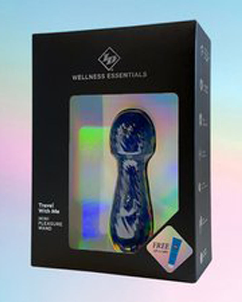 Travel With Me Mini Pleasure Wand - Blue