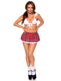 2 Pc Easy a School Girl - Small/medium - Multicolor