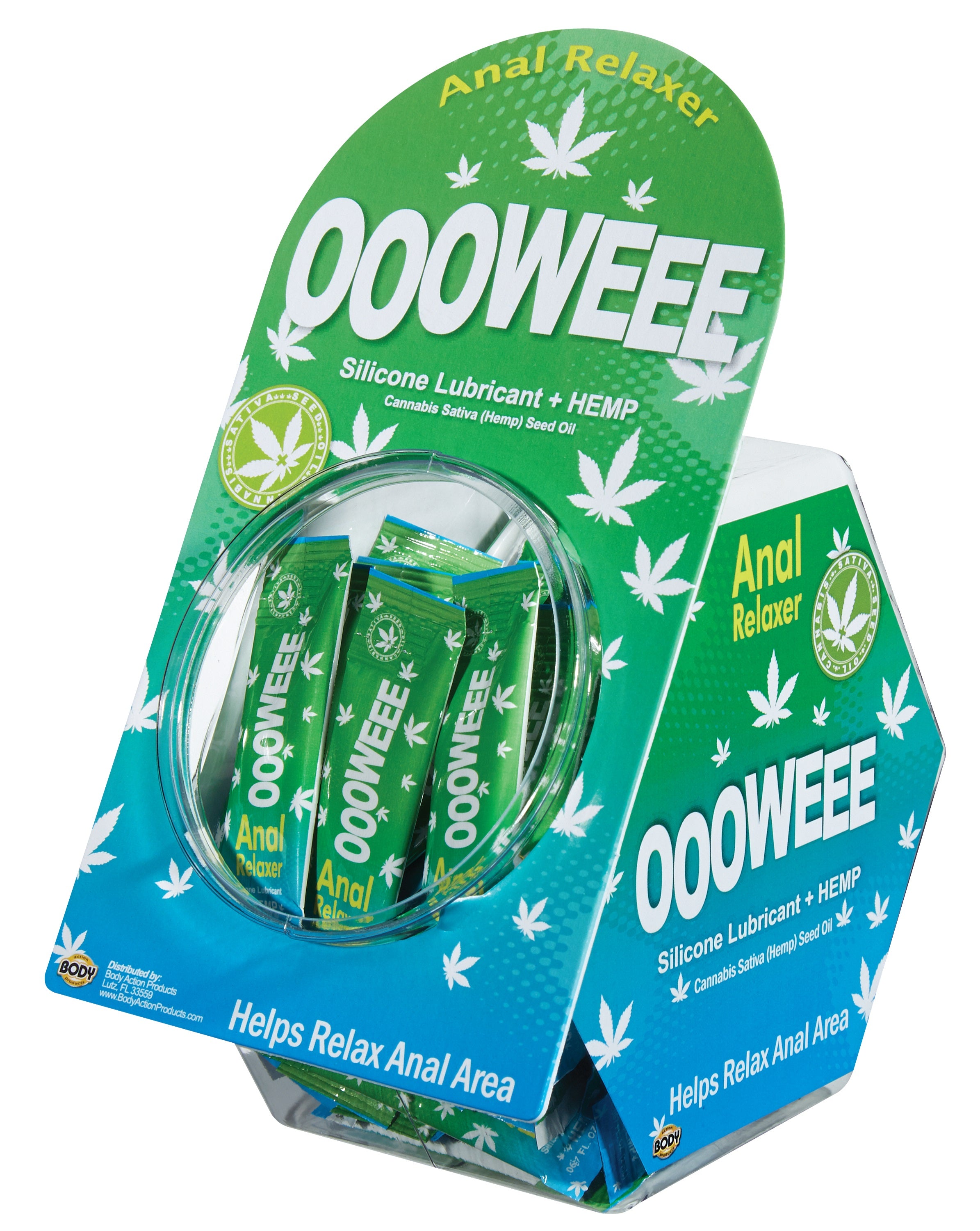 "Ooowee - Fish Bowl Display - 50 Count 0.67 Fl 2ml BA-OWESPDJ"