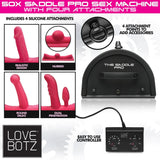 "Love Botz 50x Saddle Pro Sex Machine With 4 Attachments LB-AH057"