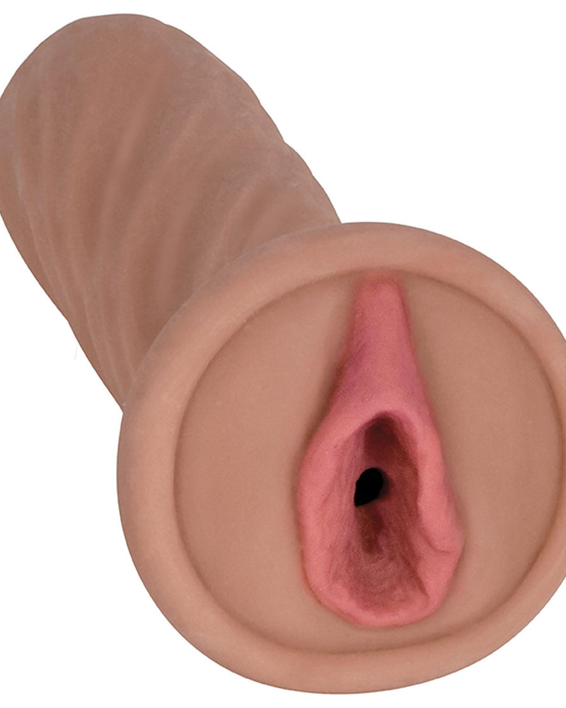 "Mistress Brianna Latte Pubic Bone Stroker CN-07-0826-12"