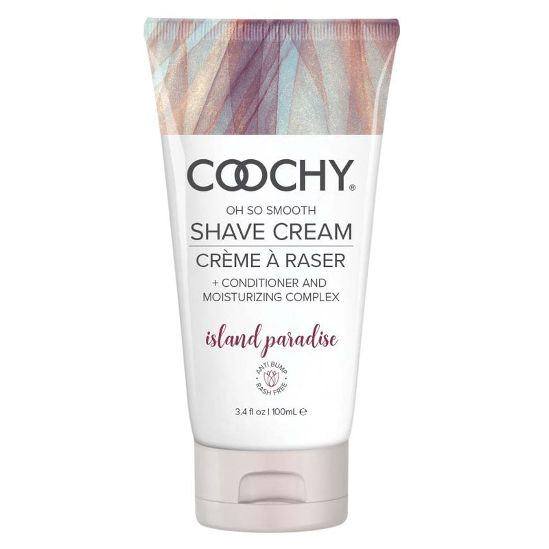 "Coochy Shave Cream - Island Paradise - 3.4 Oz COO1005-03"