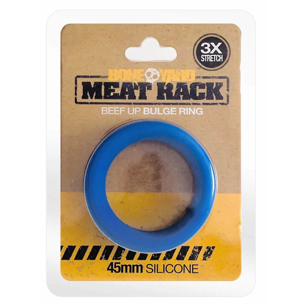 Meat Rack Cock Ring - Blue