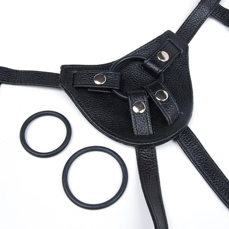 Arnés para dildo Terra Firma Dee - Negro