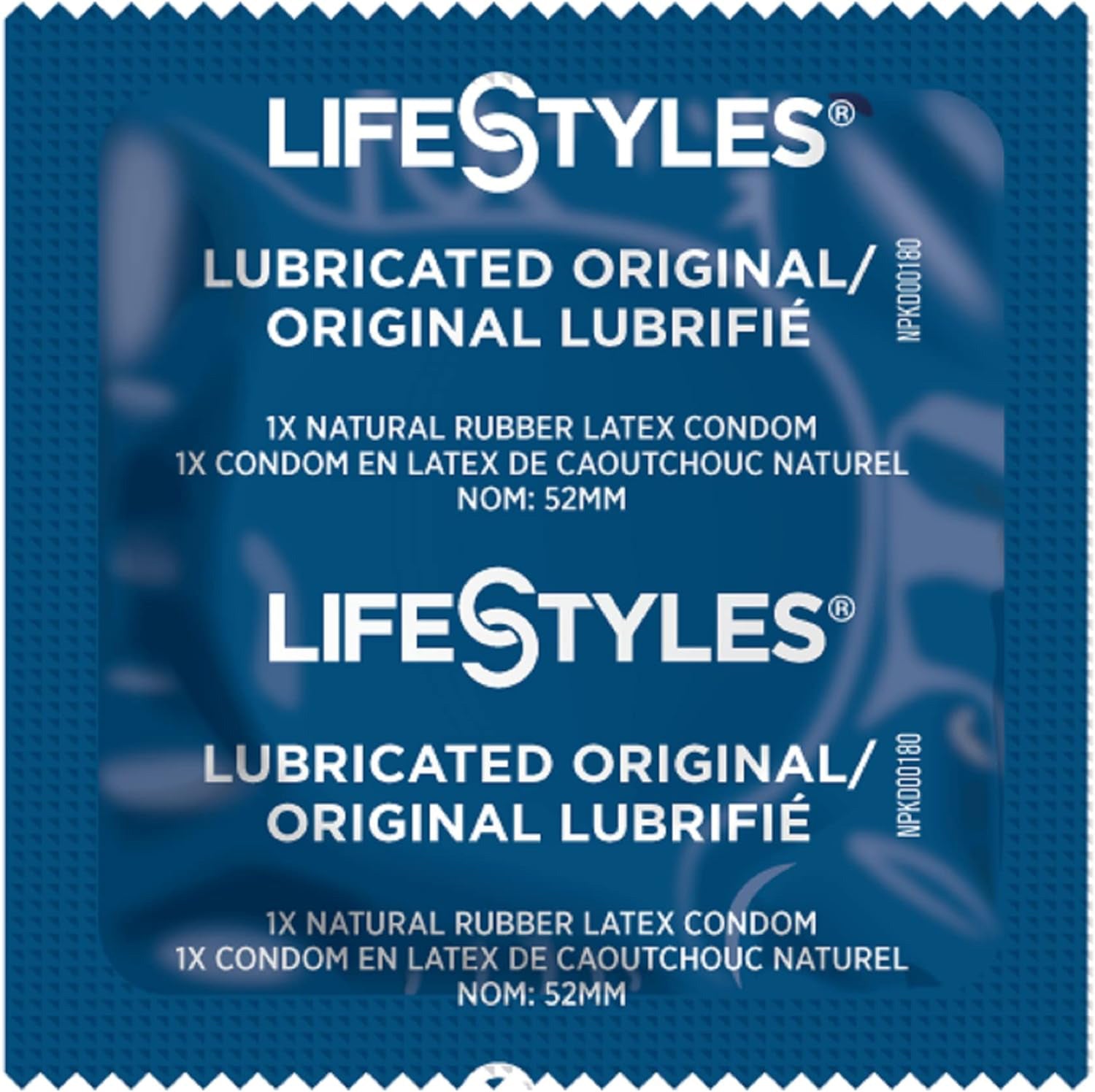 "Lifestyles Lubricated - 1008 Piece Case - Bulk LS5800"