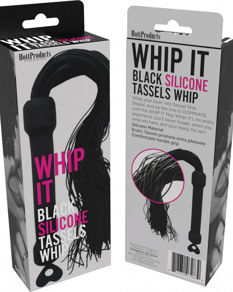 Whip It! Black Tassel Whip