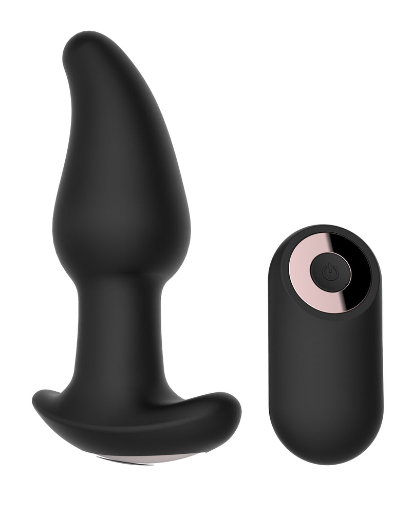 "Gender Fluid Twirler Anal Vibe - Black GFL-4301"