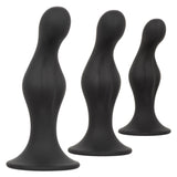 Silicone Anal Ripple Kit - Black